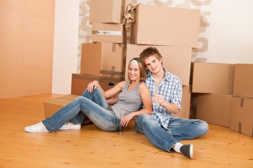 Man With Van Brixton moving service illustration