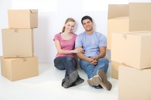 Commercial man and van removals for a Brixton business
