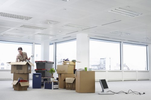 Commercial furniture pick-up for offices and shops in Brixton